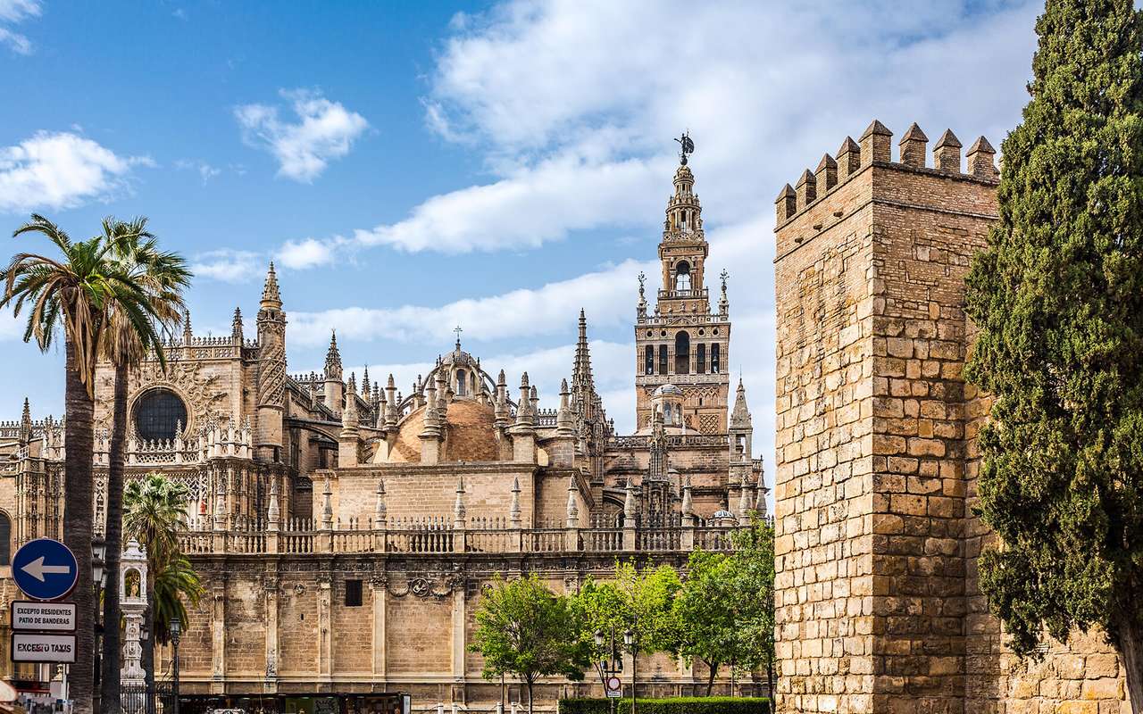 Sevillas katedral pussel på nätet