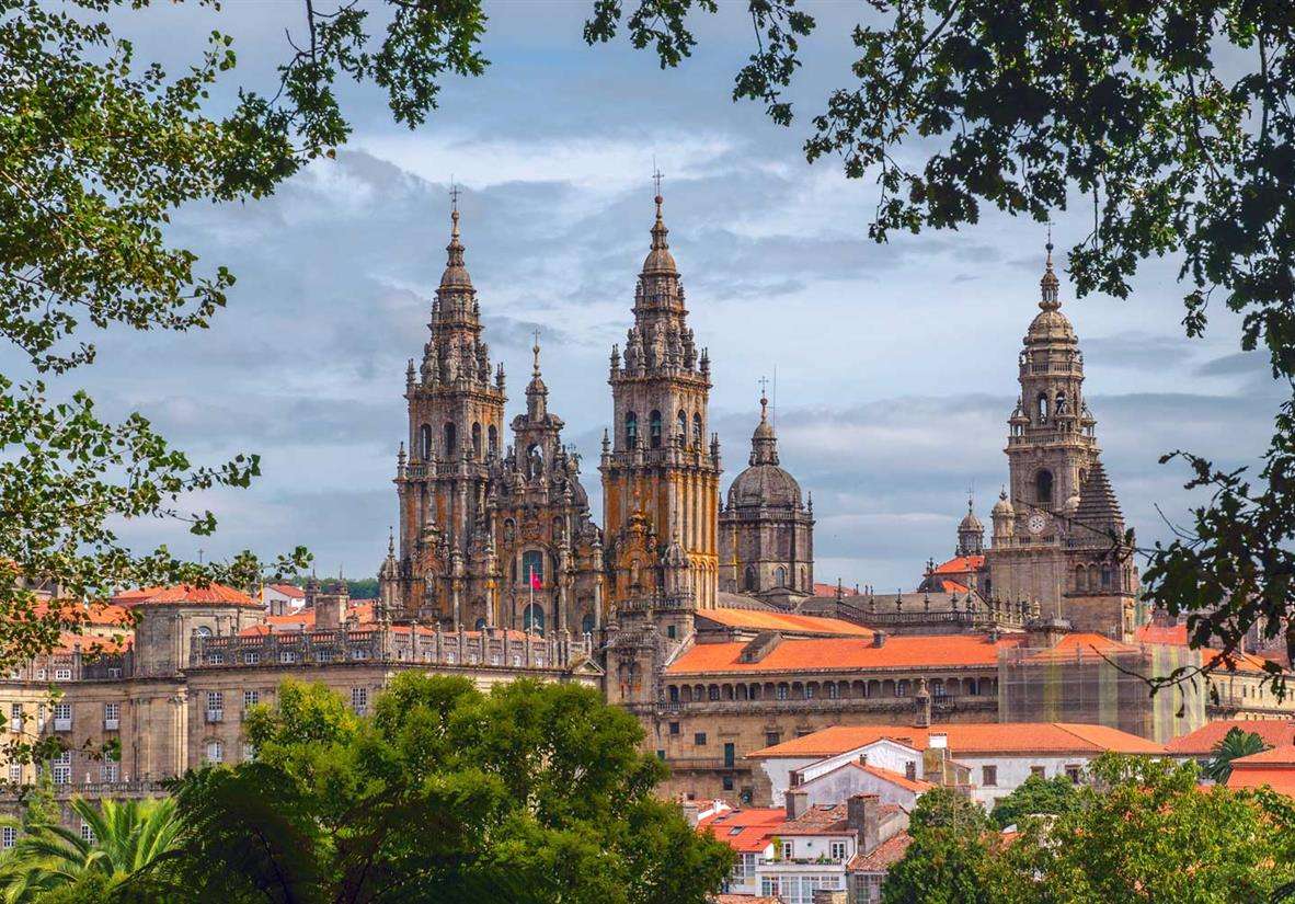 Santiago de Compostela rompecabezas en línea