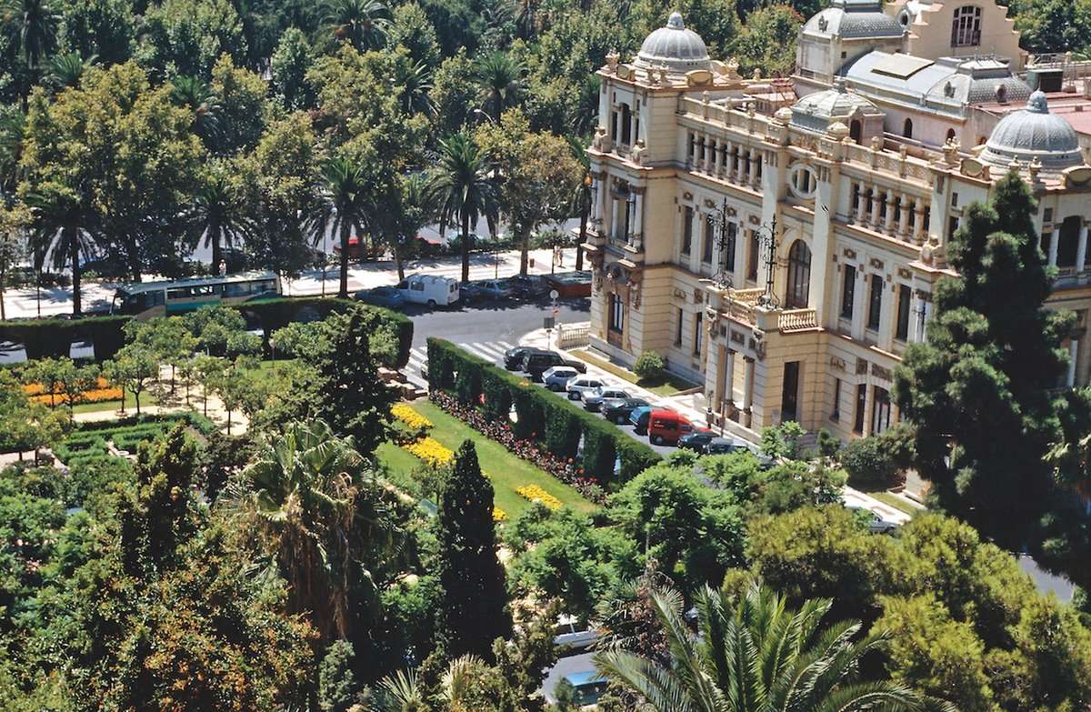 Città di Malaga in Spagna puzzle online