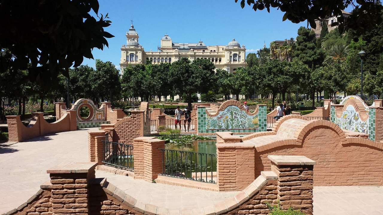 Parc de Malaga puzzle en ligne