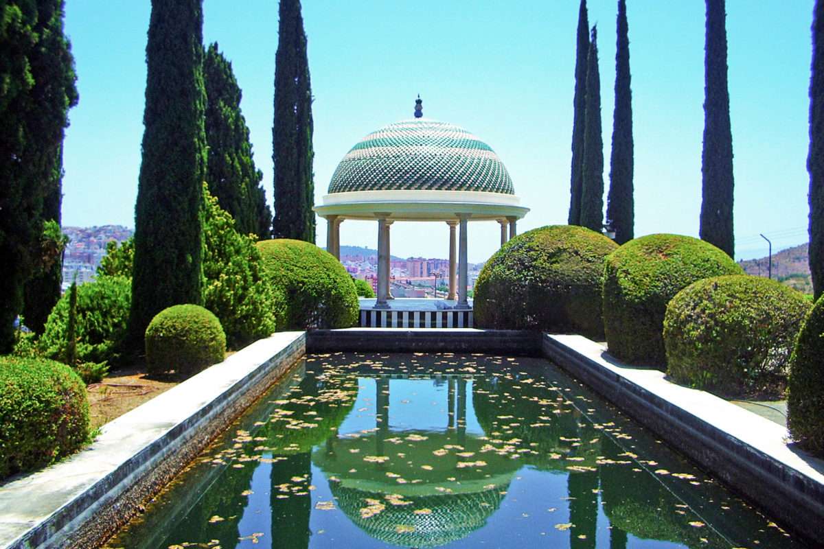 Málagas botaniska trädgård Pussel online