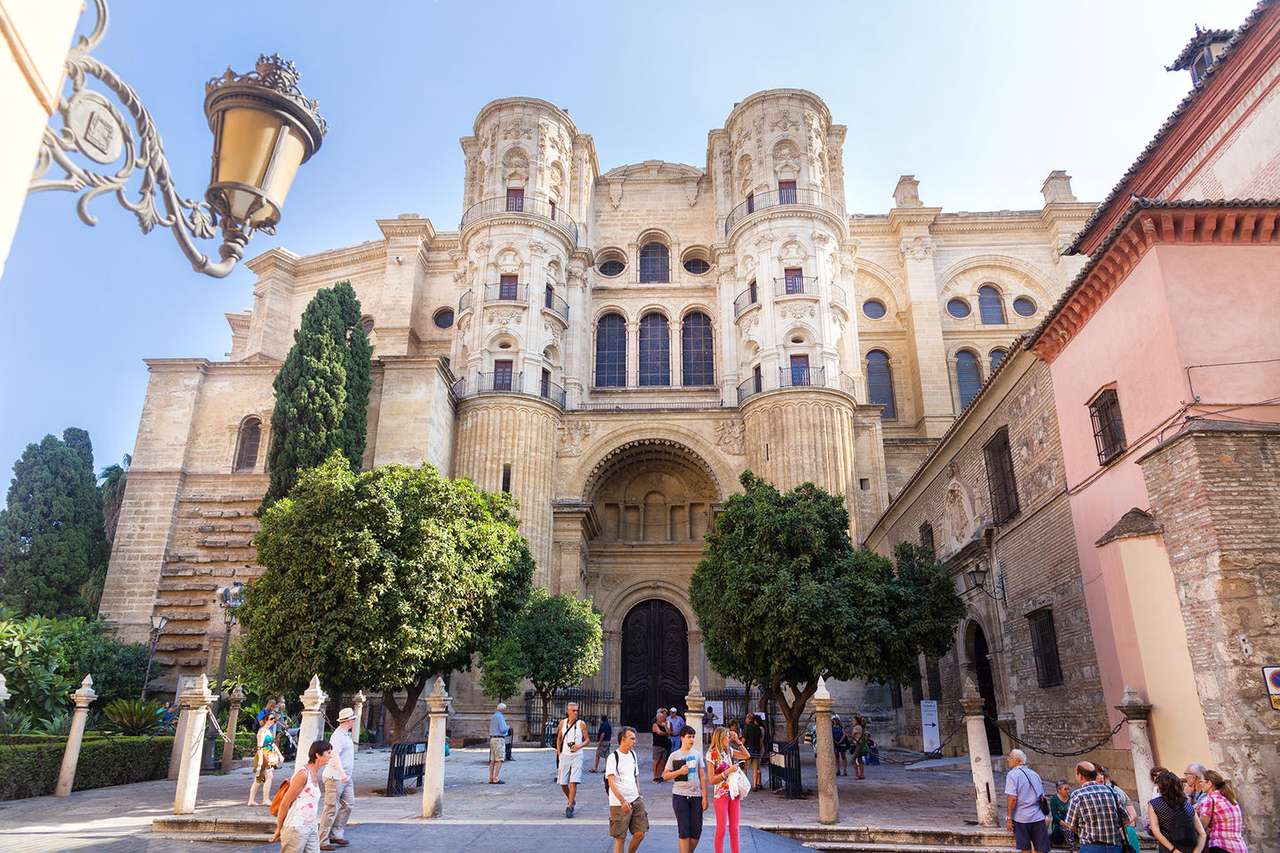 Málagas katedral pussel på nätet