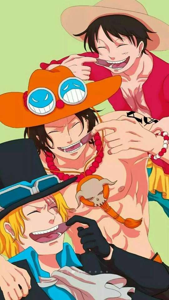 Ass Sabo Ruffy Online-Puzzle