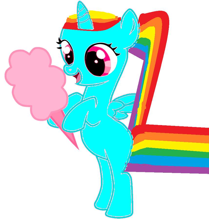 HERE'S RAINBOW # 5: AS A LITTLE PONY WITHOUT A TAG online puzzle