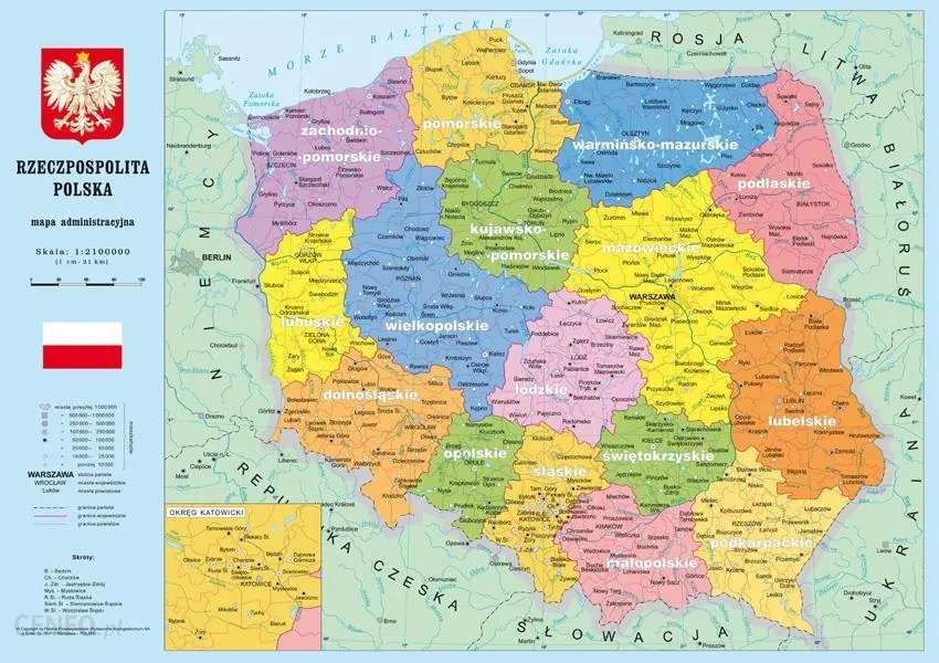 mapa da Polónia puzzle online