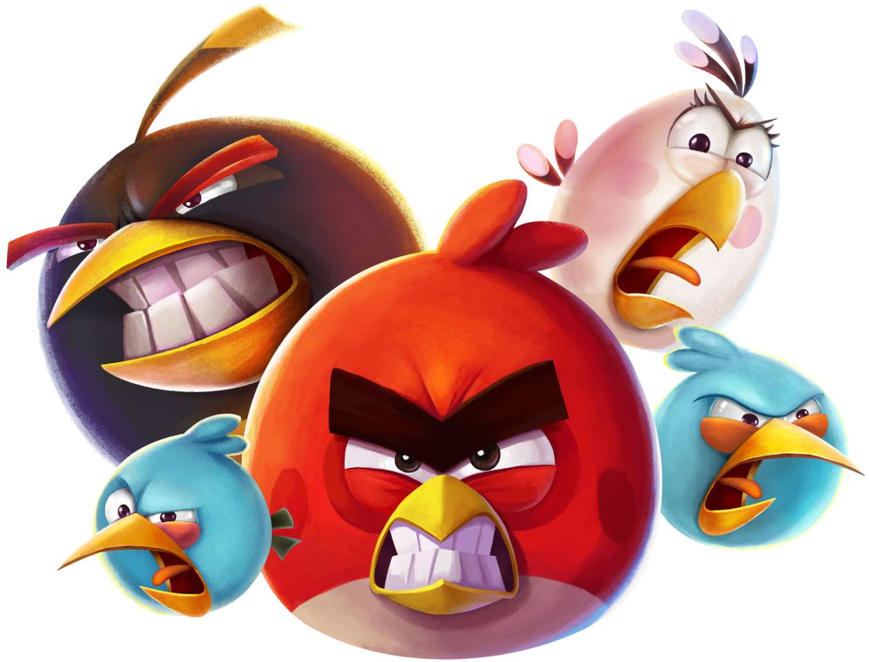 ANGRY BIRDS puzzle online