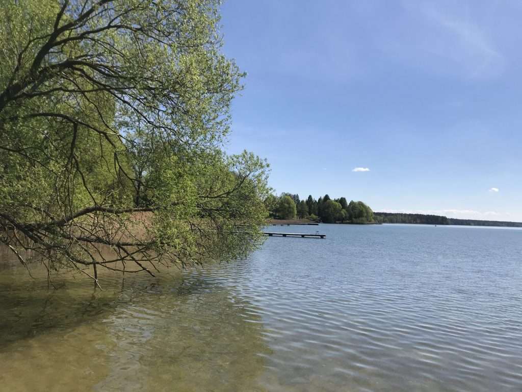 в Podlasie - езеро онлайн пъзел