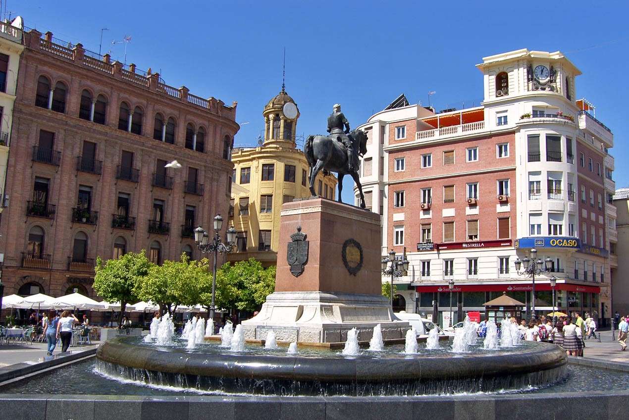 Město Cordoba ve Španělsku online puzzle