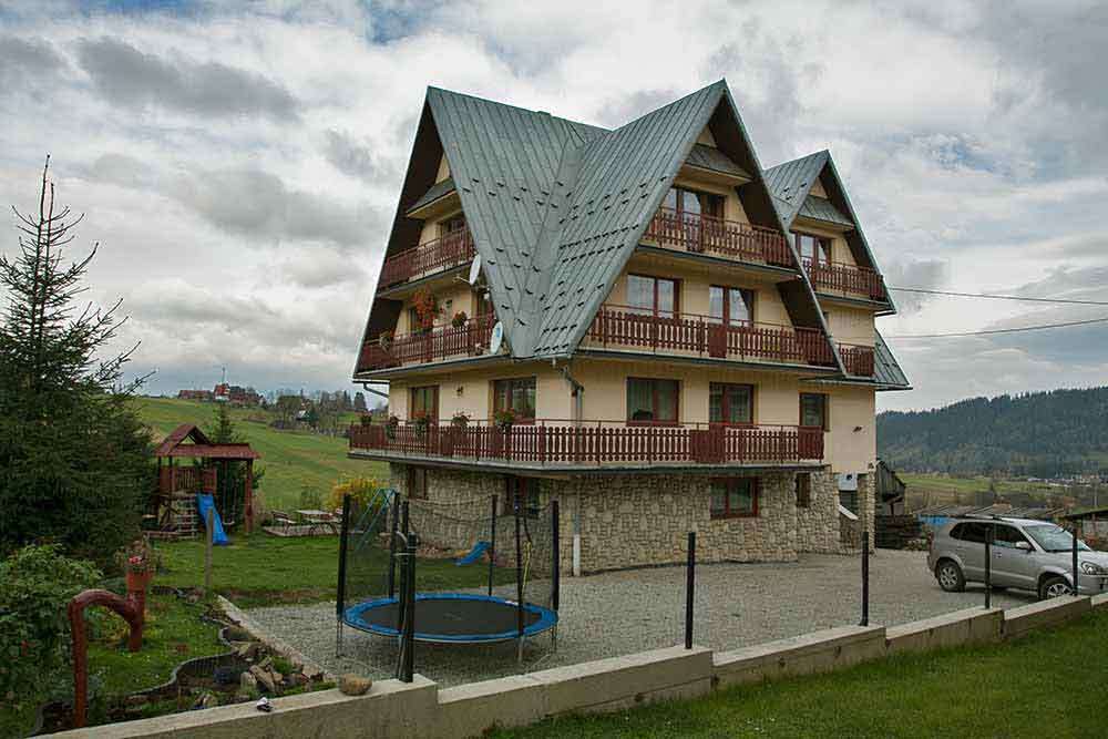Huis in de bergen online puzzel