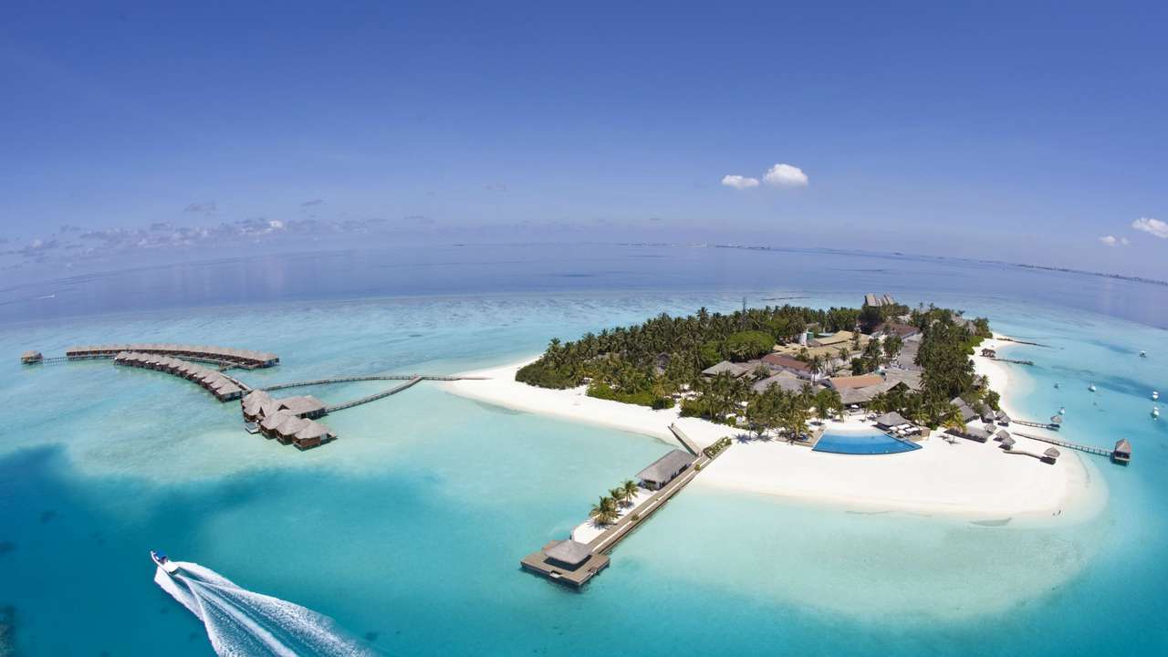 Maldiverna Seychellerna pussel på nätet