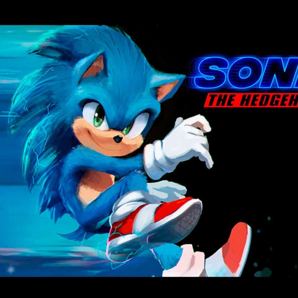 Sonic the Speedy пазл онлайн