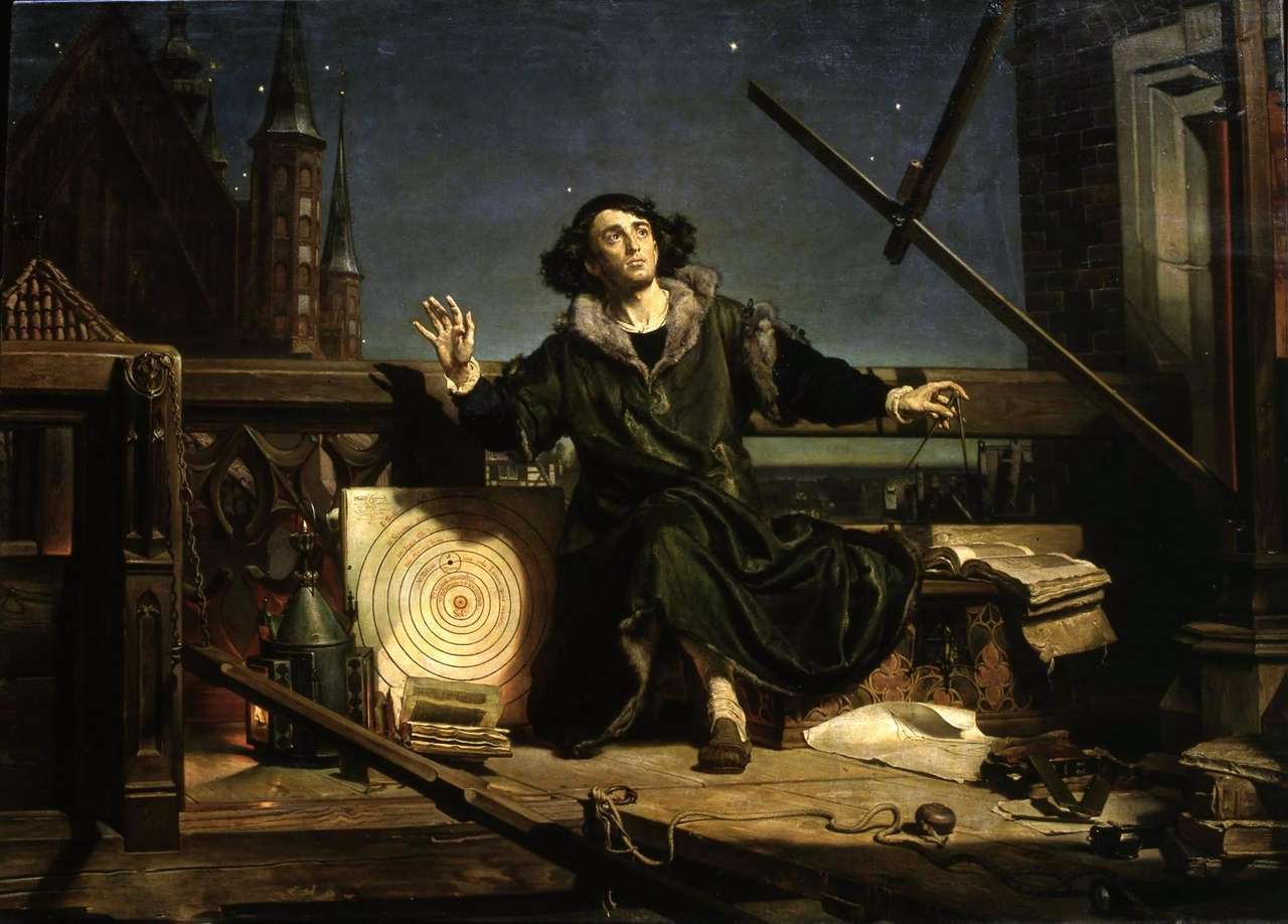 Mikuláš Koperník online puzzle