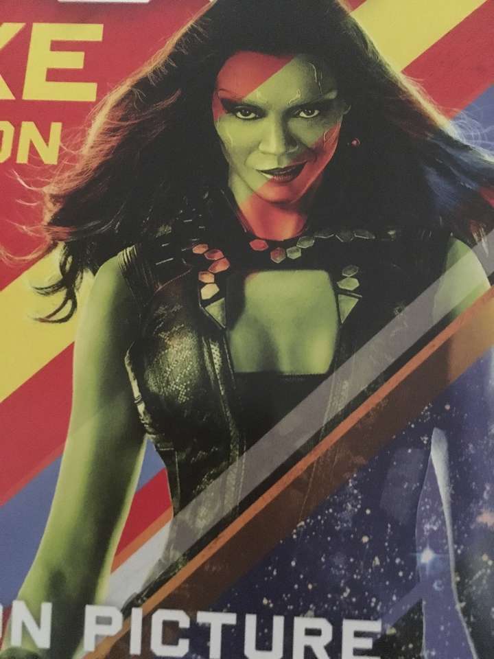 Guardians of the Galaxy - Gamora pussel på nätet