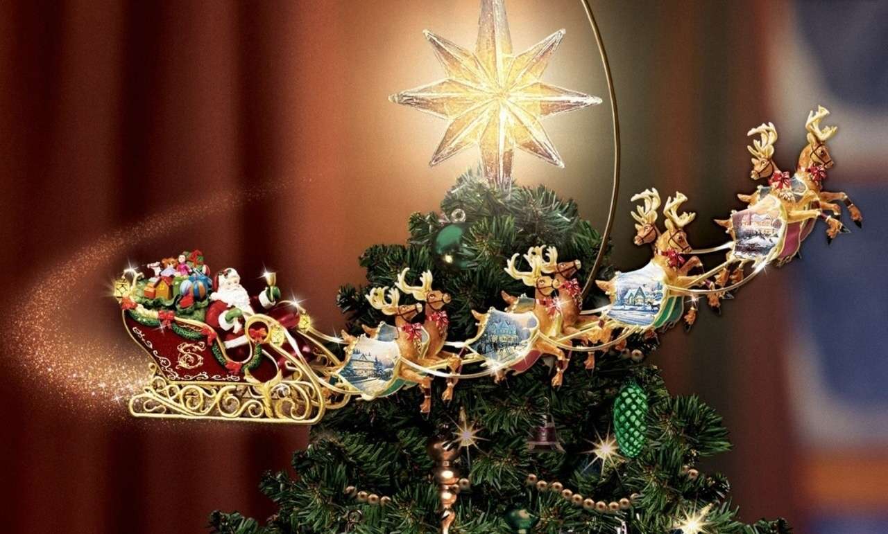 Karácsonyi kép kirakós online