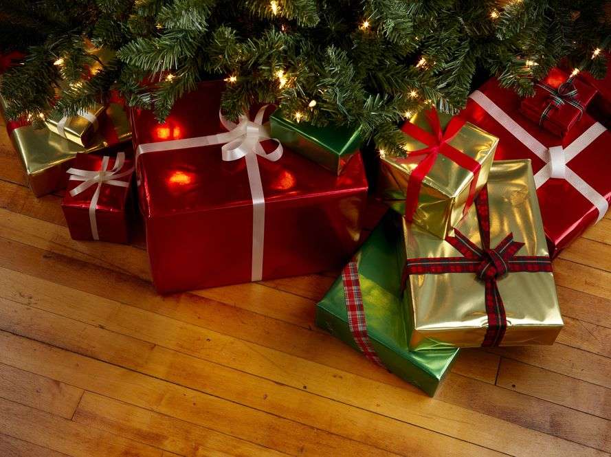 Різдвяні подарунки пазл онлайн