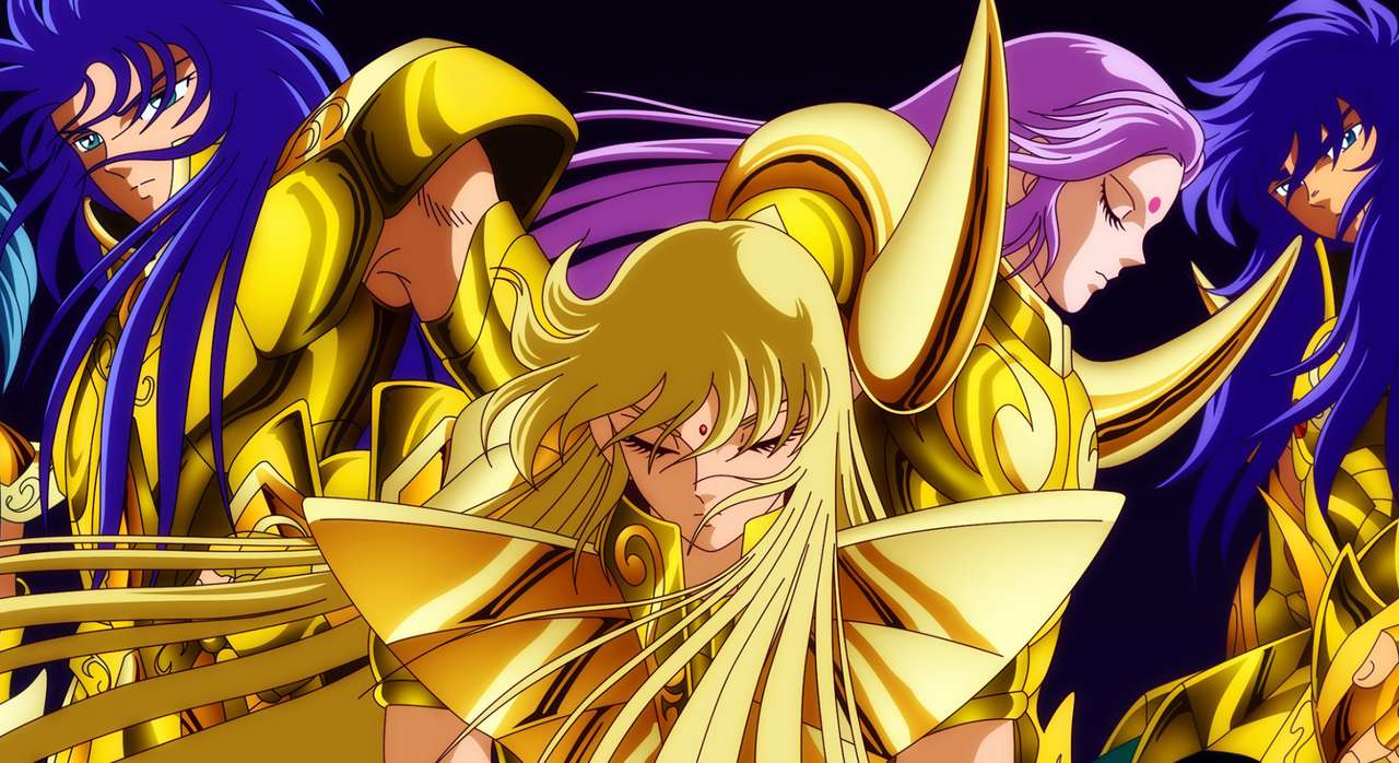 Saint Seiya Gold jigsaw puzzle online