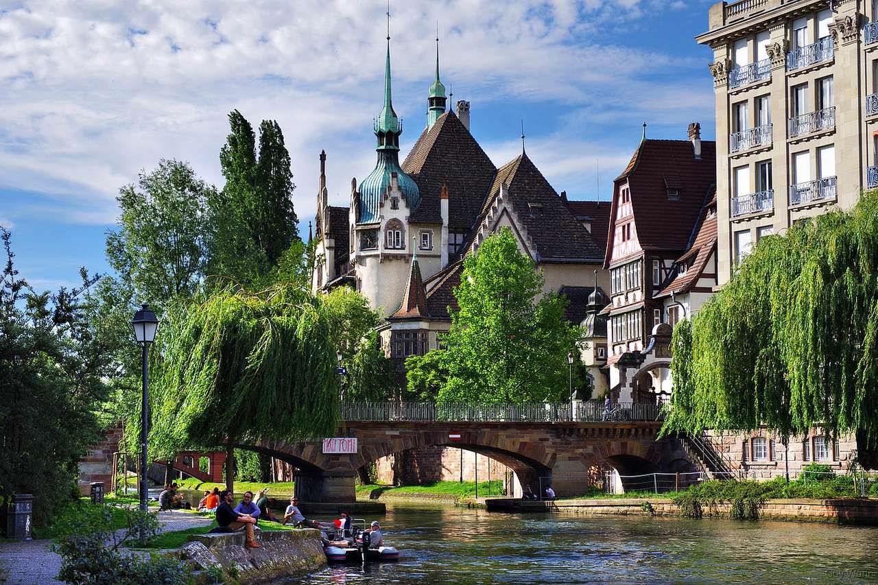 Město Štrasburk skládačky online