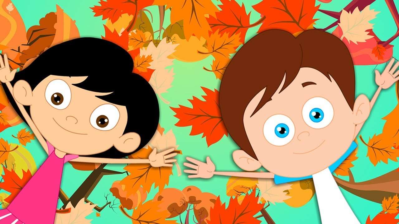 осень и листья онлайн-пазл