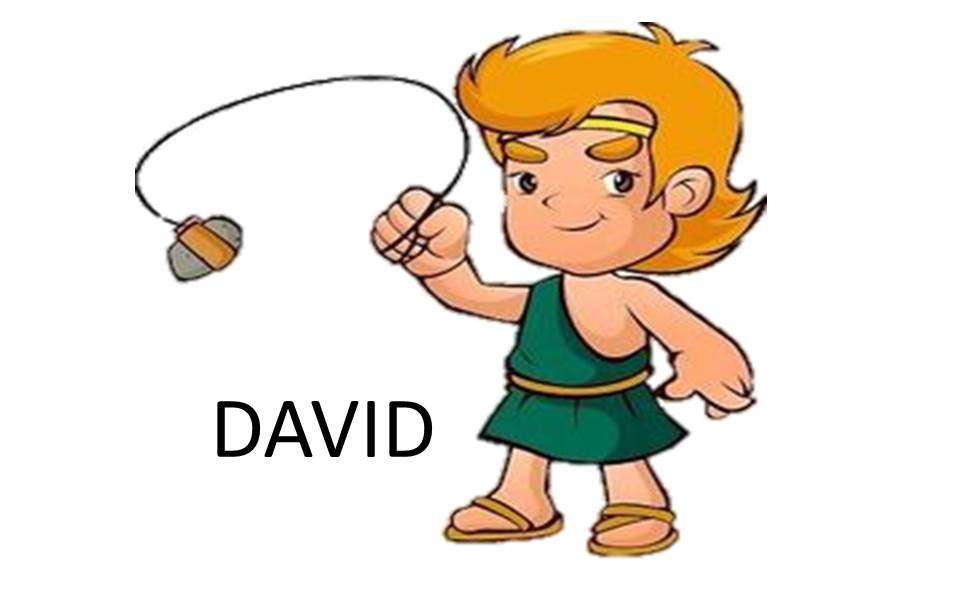 David besegrar Goliat Pussel online