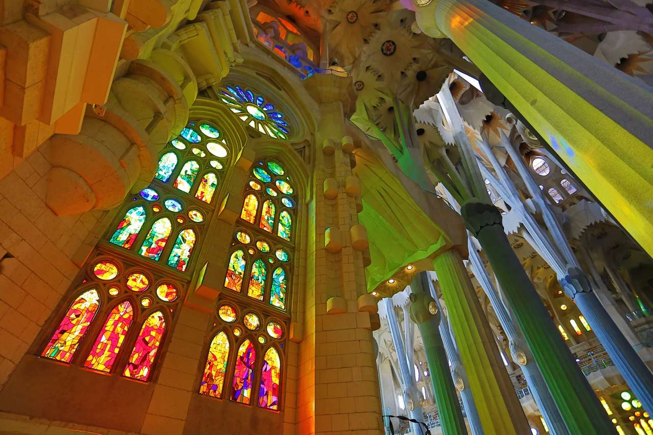 Барселона La Sagrada Familia онлайн пъзел