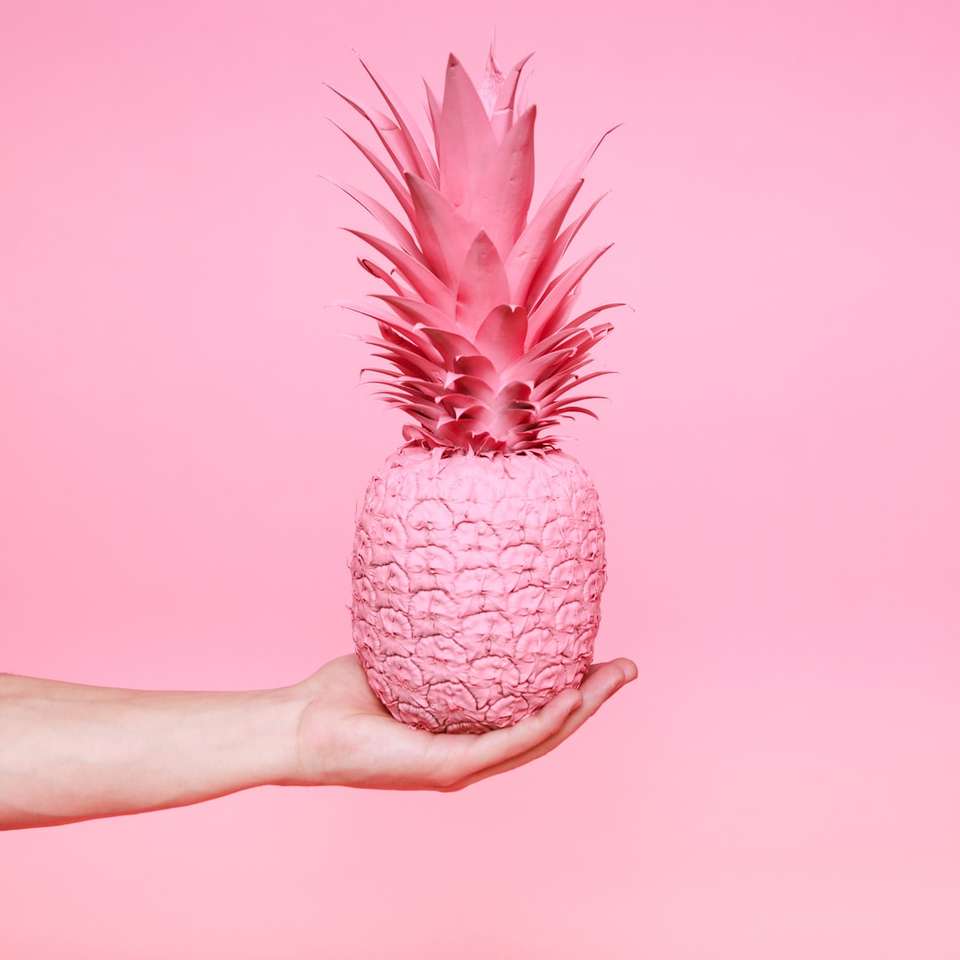 roze ananasfruit legpuzzel online