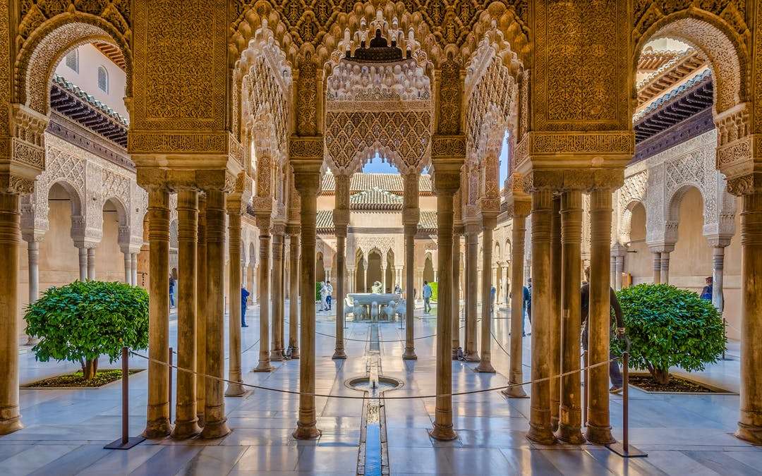 Granada Moorse elementen Spanje legpuzzel online