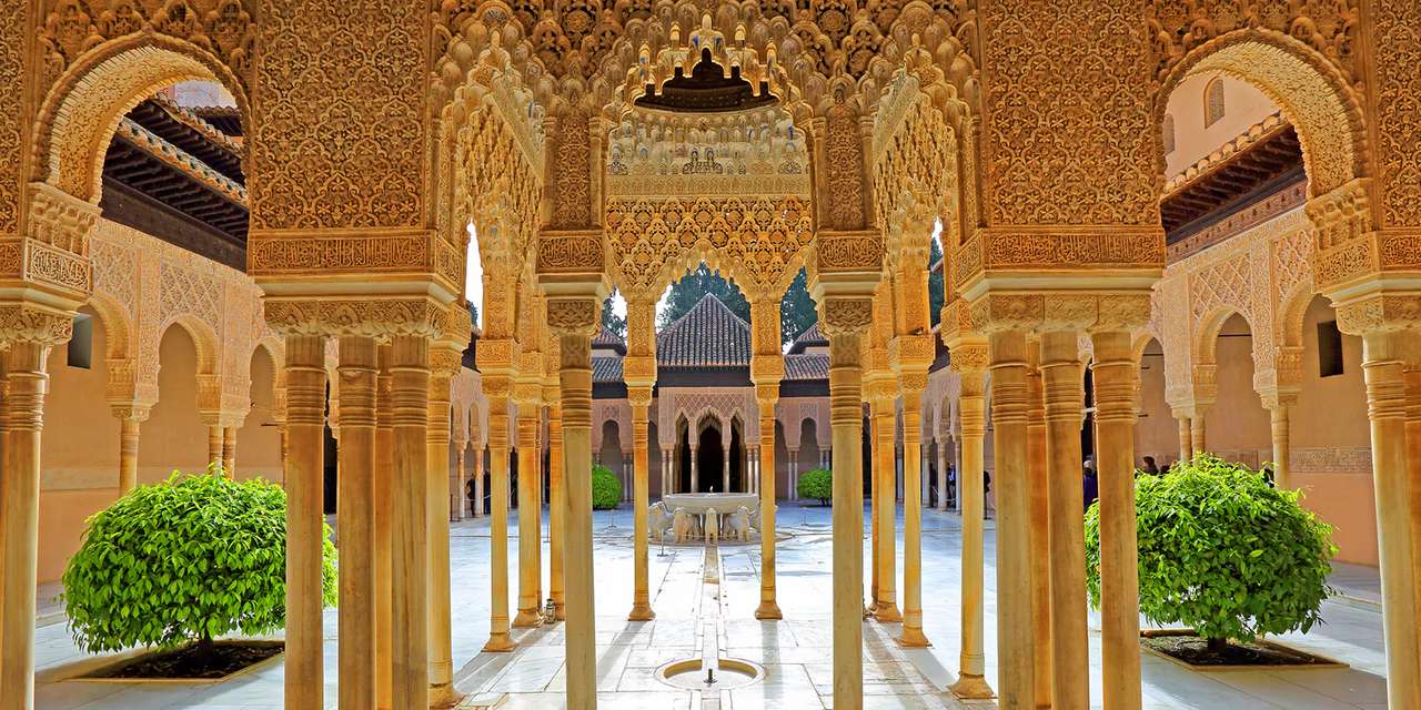 Granada Moorse elementen Spanje online puzzel