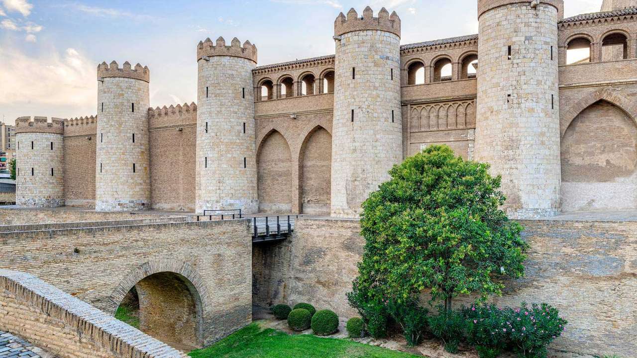 Saragossa város Spanyolországban kirakós online