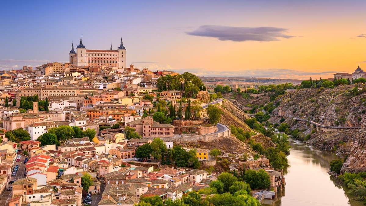 Toledo Stadt in Spanien Puzzlespiel online
