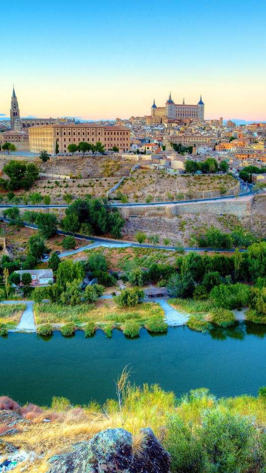 Toledo stad i Spanien Pussel online