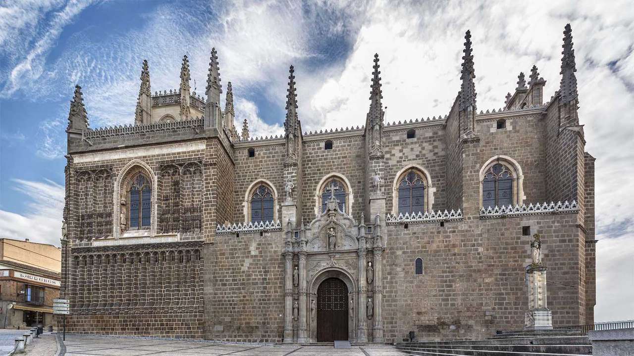 Toledo város Spanyolországban online puzzle