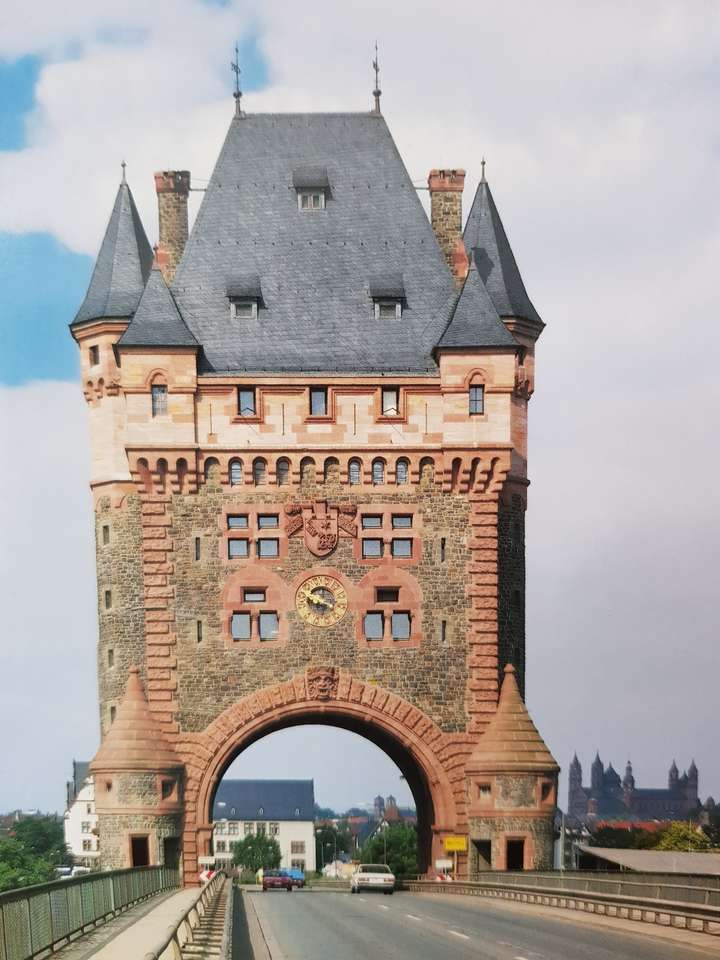 Brueckerturm am Rhein puzzle en ligne