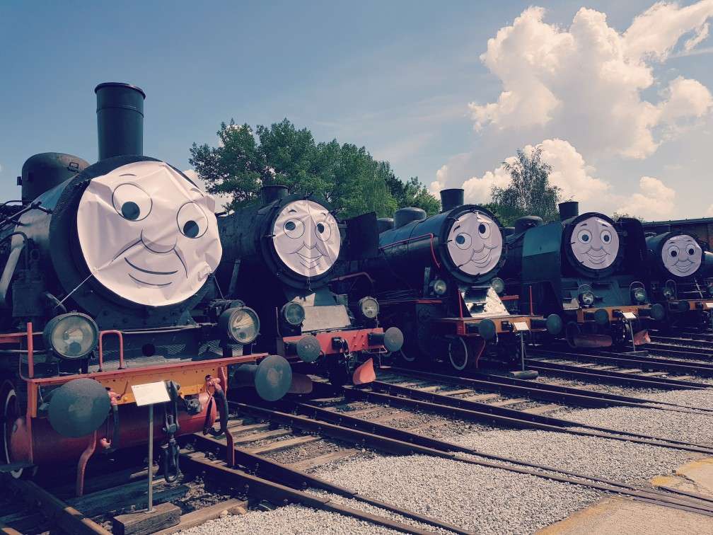 Thomas och vänner pussel på nätet