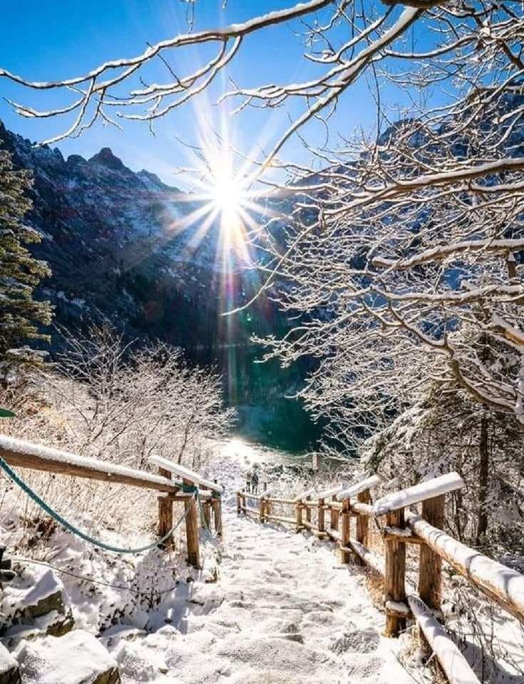 Above Morskie Oko. jigsaw puzzle online