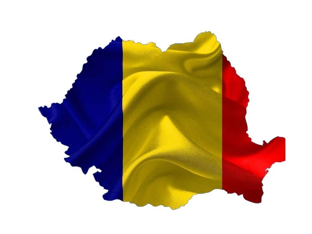 Rumunská mapa online puzzle