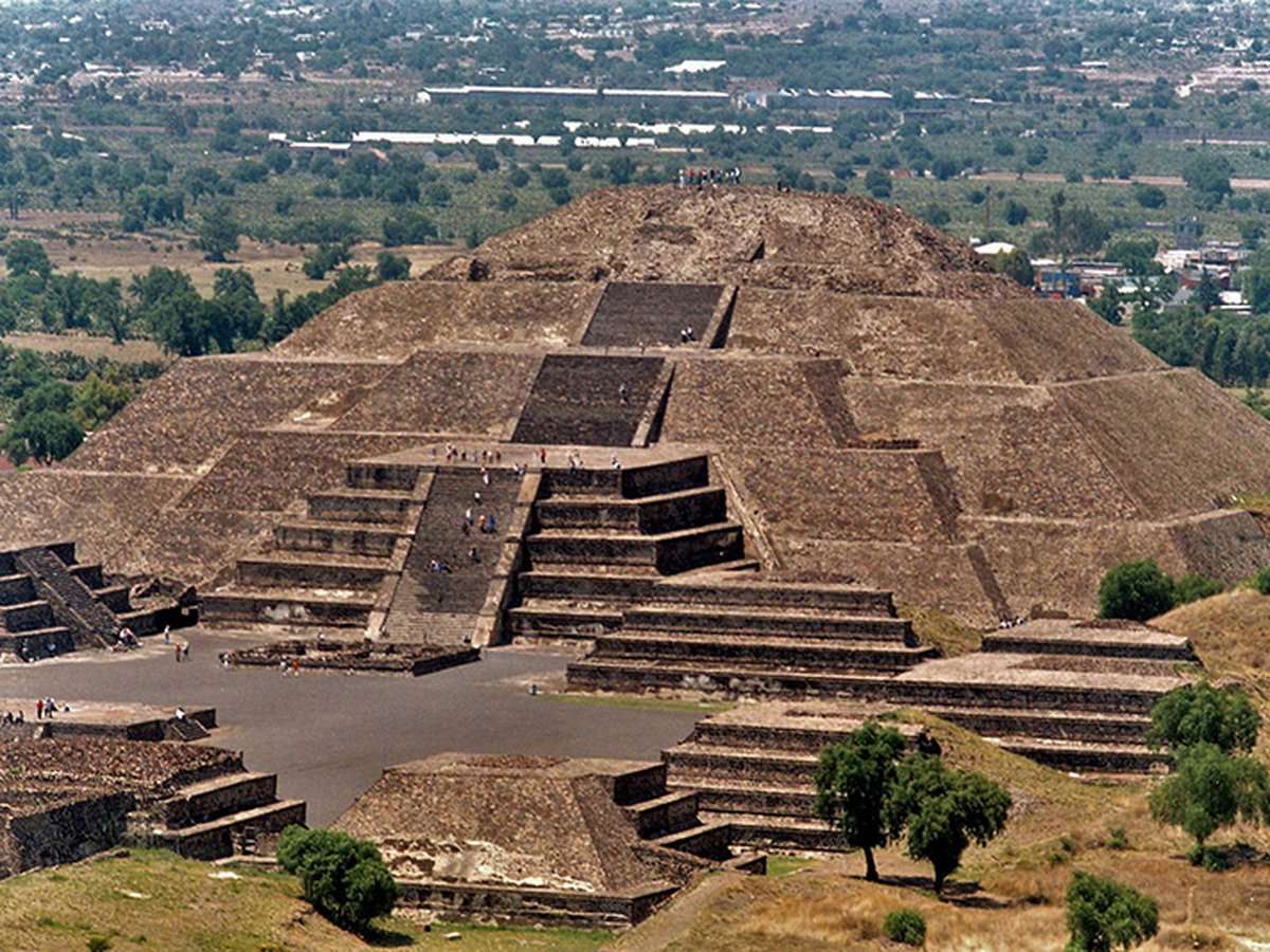 Teotihuacan pussel på nätet