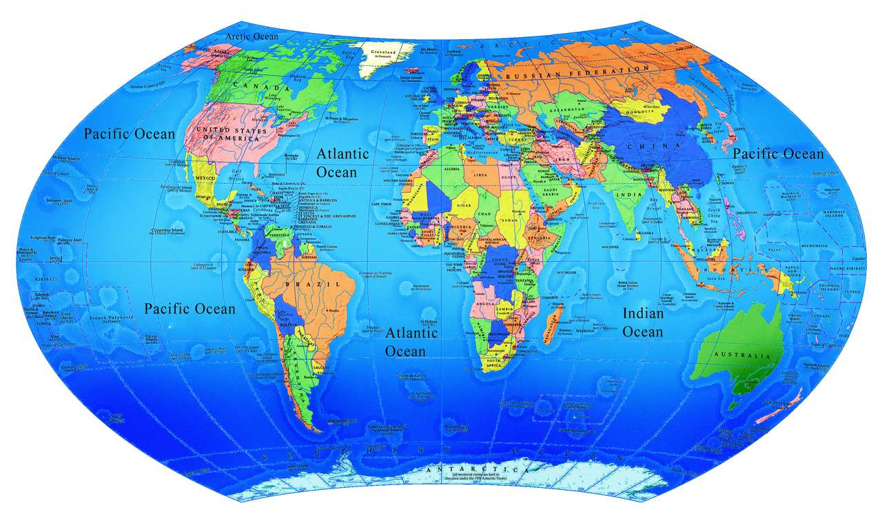 Le globe puzzle en ligne
