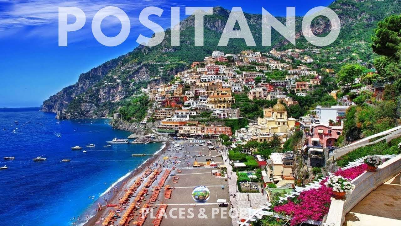 Itálie - jedno z krásných měst online puzzle