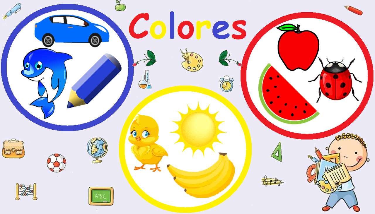 Farben in Beziehung setzen Puzzlespiel online