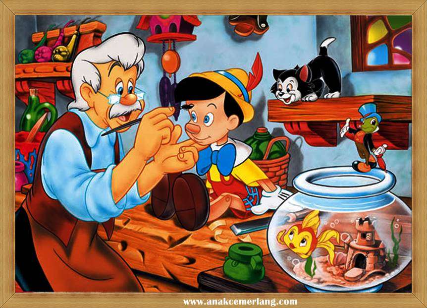 Märchen Pinocchio Online-Puzzle