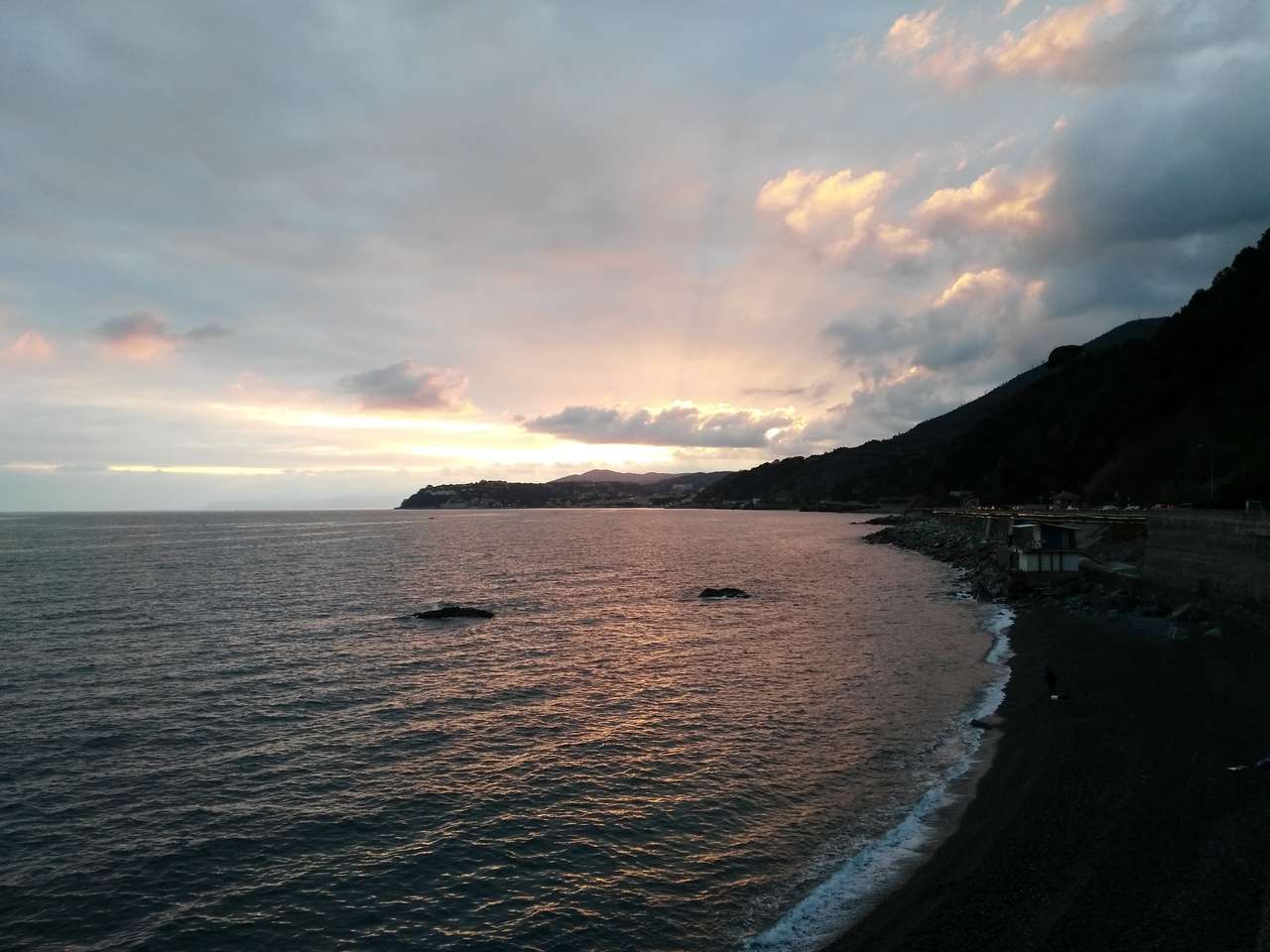 Ligurian Riviera di Ponente από τη Villa Azzurra παζλ online