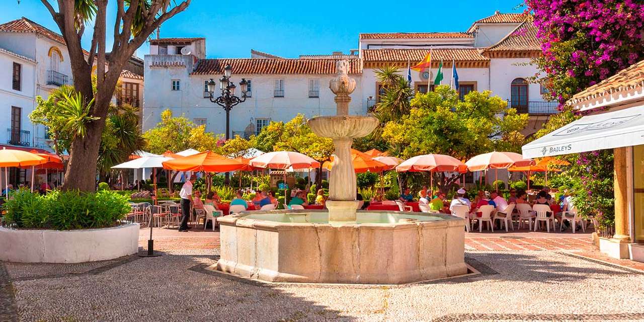 Marbella Stadt im Süden Spaniens Puzzlespiel online