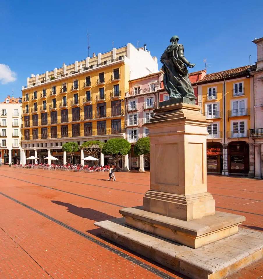 Burgos stad i Spanien Pussel online