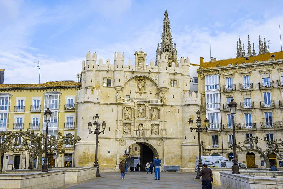 Città di Burgos in Spagna puzzle online