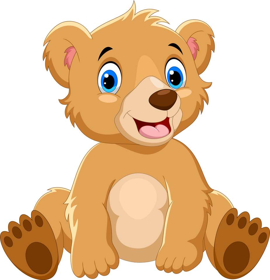 Animale sălbatice-Ursul онлайн-пазл