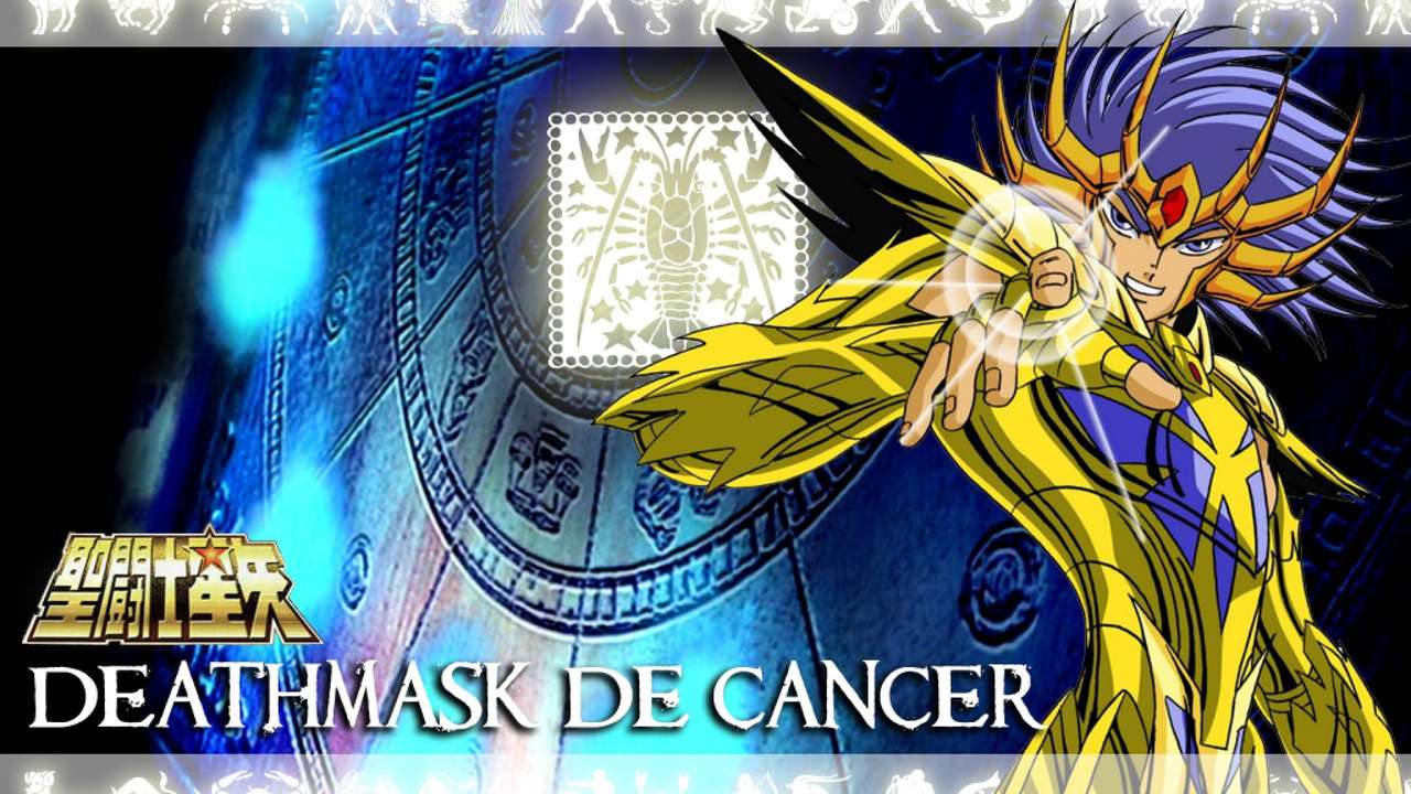 Máscara de muerte de Saint Seiya rompecabezas en línea