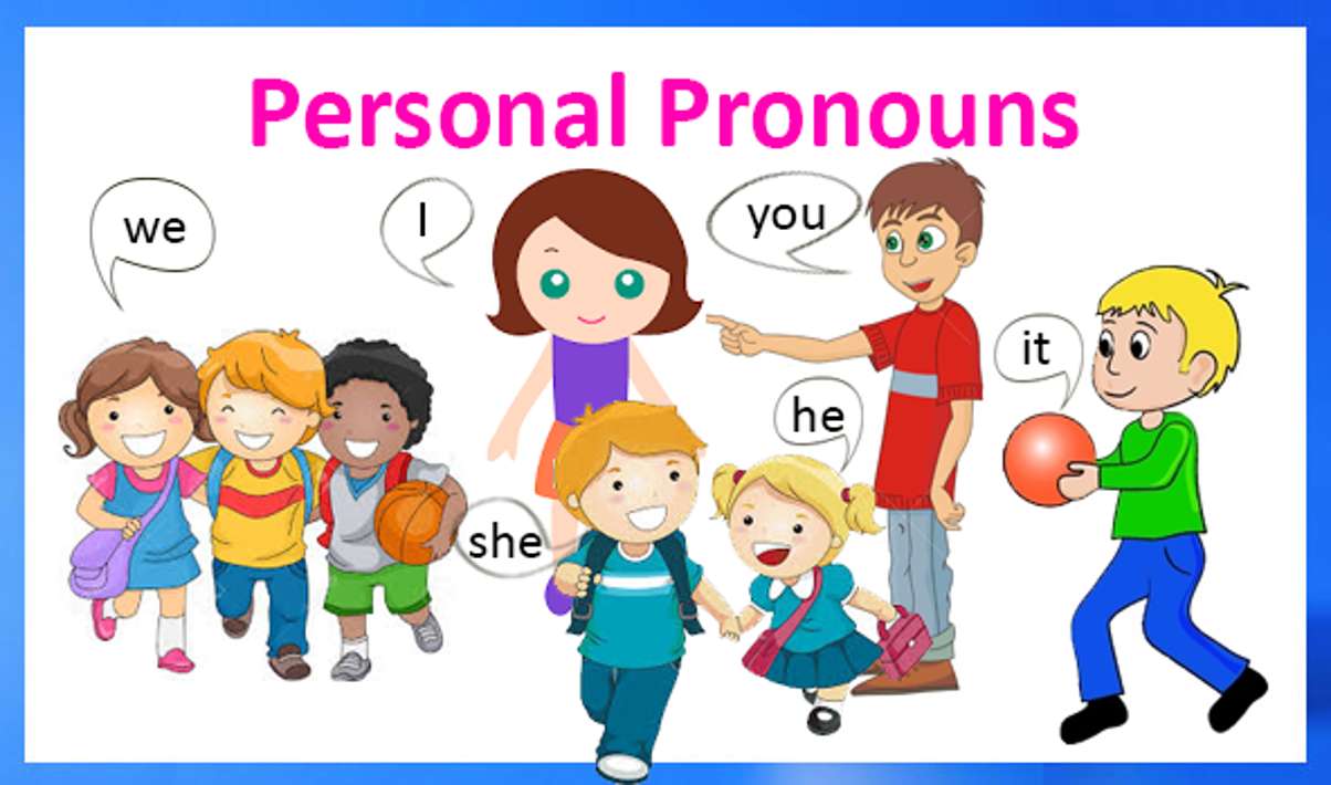 Pronomes pessoais puzzle online