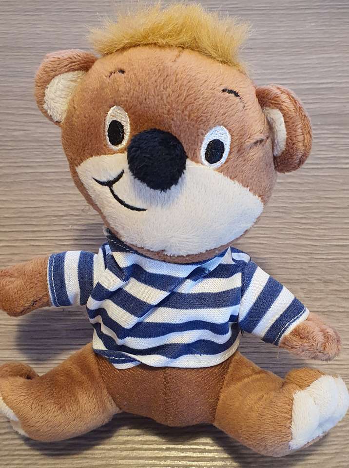 Teddybeer van de 2 schoolbibliotheek in Kościelec legpuzzel online