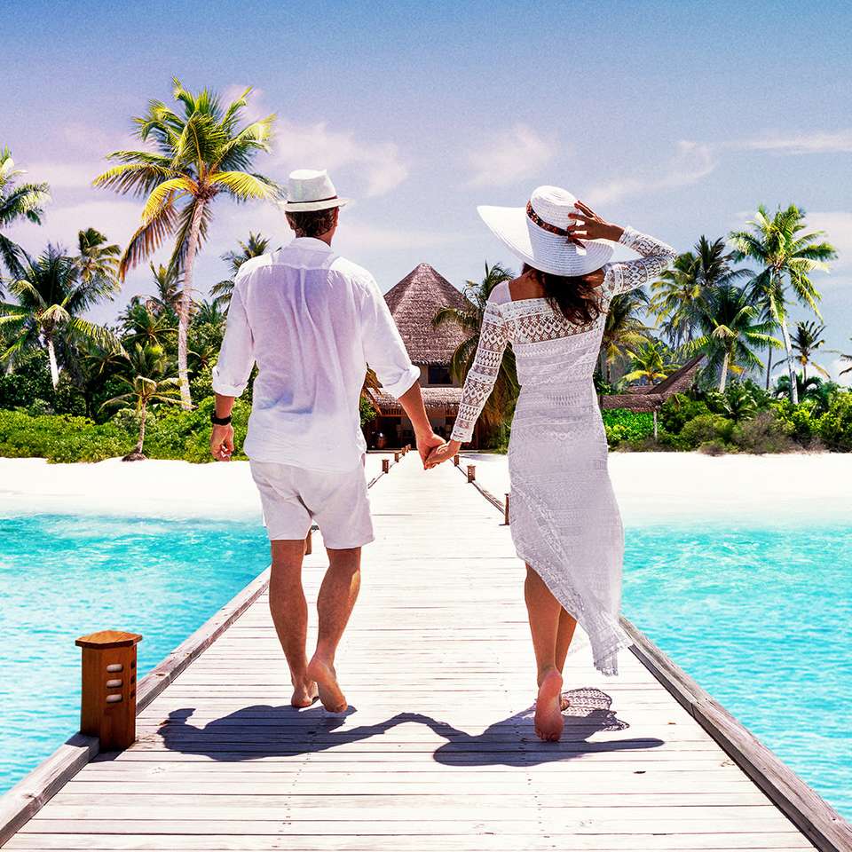 tropical island vacation jigsaw puzzle online