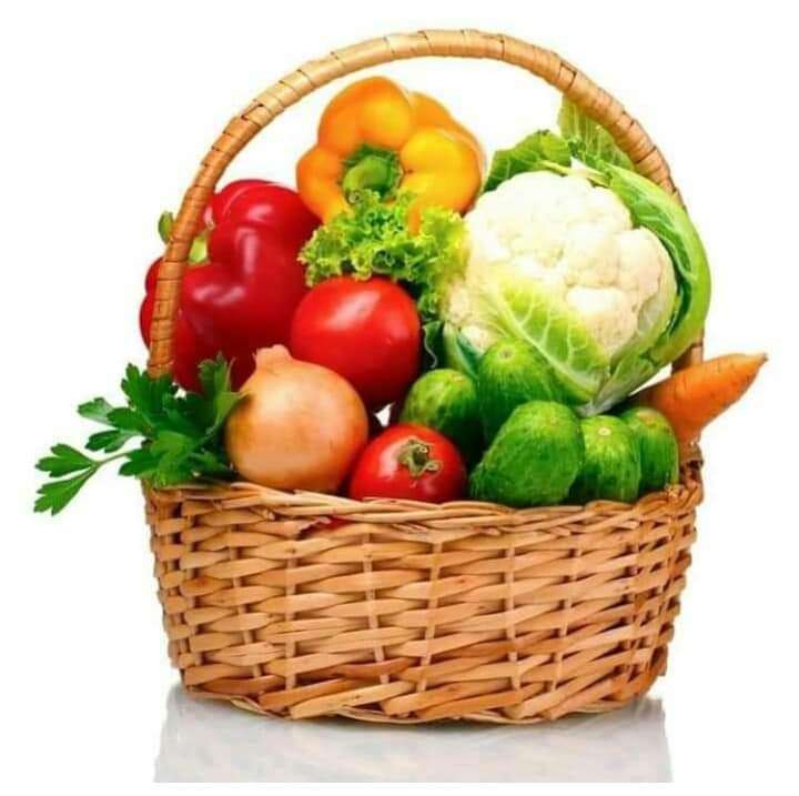 Кошницата със зеленчуци онлайн пъзел